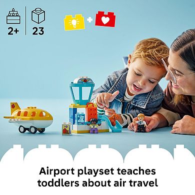 LEGO DUPLO Town First Time at the Airport 10443 Building Kit (23 Pieces)