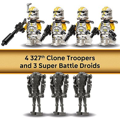 LEGO Star Wars 327th Star Corps Clone Troopers Battle Pack 75431 Building Kit (258 Pieces)