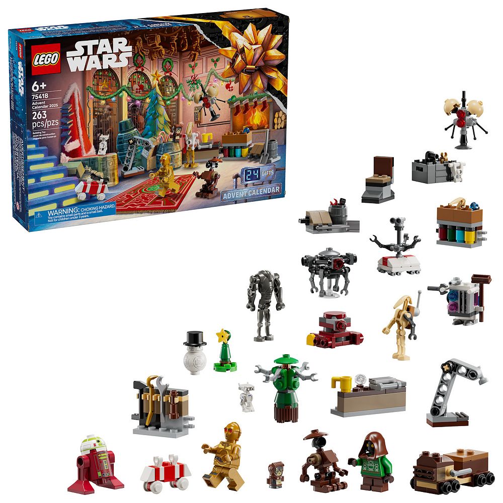 LEGO Star Wars Advent Calendar 75418 Building Kit (263 Pieces)