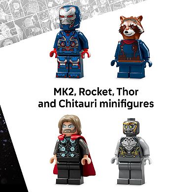 LEGO Marvel Avengers Thor vs. Chitauri 76322 Building Kit (373 Pieces)