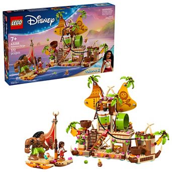 LEGO Disney Moana 2 Kakamora Barge 43258 Building Kit (572 Pieces)