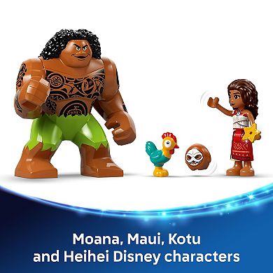 LEGO Disney Moana 2 Kakamora Barge 43258 Building Kit (572 Pieces)