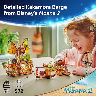 LEGO Disney Moana 2 Kakamora Barge 43258 Building Kit (572 Pieces)