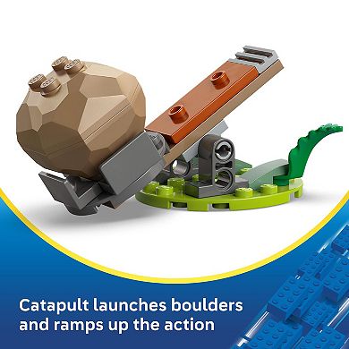 LEGO Sonic The Hedgehog Knuckles Vs. Dr. Eggman Egg Crusher Mech 77005 Building Kit (350 Pieces)