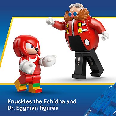 LEGO Sonic The Hedgehog Knuckles Vs. Dr. Eggman Egg Crusher Mech 77005 Building Kit (350 Pieces)