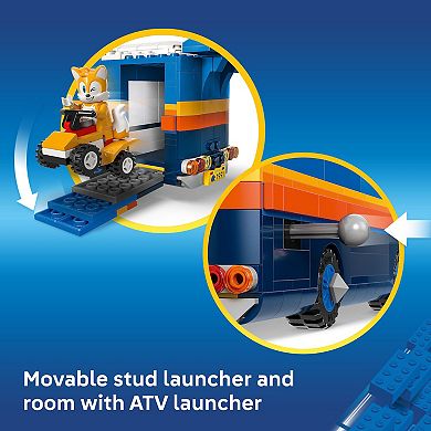 LEGO Sonic the Hedgehog Team Sonic Command Truck 77006 Building Kit (147 Pieces)