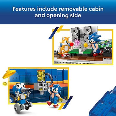 LEGO Sonic the Hedgehog Team Sonic Command Truck 77006 Building Kit (147 Pieces)