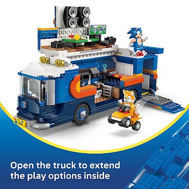 LEGO Sonic the Hedgehog Team Sonic Command Truck 77006 Building Kit (147 Pieces)