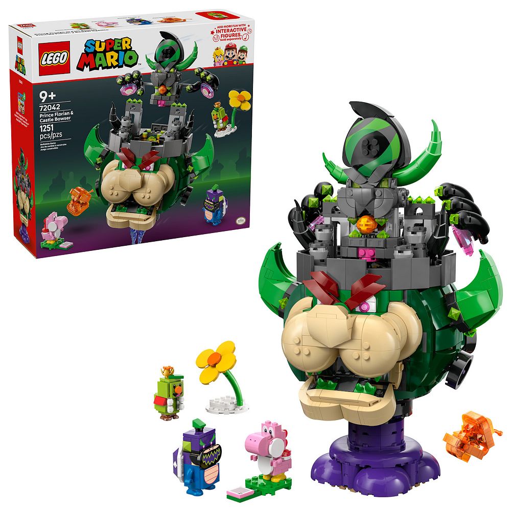 LEGO Super Mario Prince Florian & Castle Bowser 72042 Building Kit