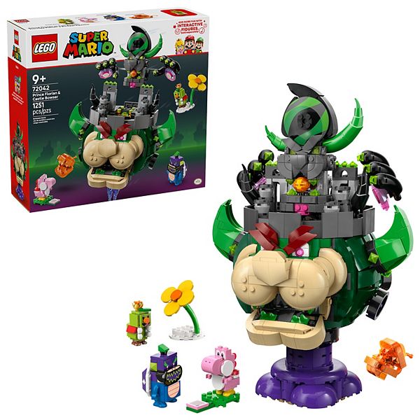 LEGO Super Mario Prince Florian & Castle Bowser 72042 Building Kit