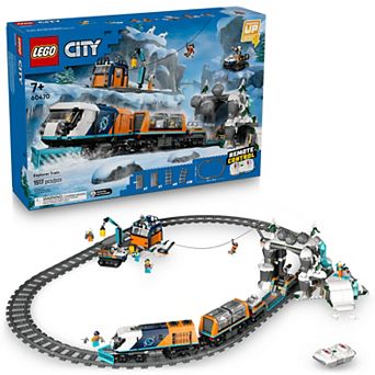 LEGO City Explorers Arctic Polar Express Train 60470 Building Kit (1517 Pieces)