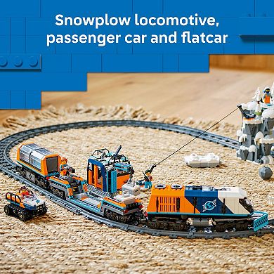LEGO City Explorers Arctic Polar Express Train 60470 Building Kit (1517 Pieces)