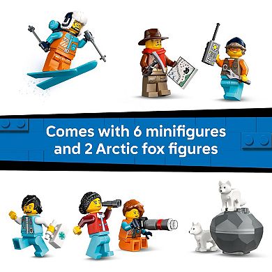 LEGO City Explorers Arctic Polar Express Train 60470 Building Kit (1517 Pieces)