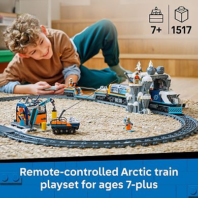 LEGO City Explorers Arctic Polar Express Train 60470 Building Kit (1517 Pieces)