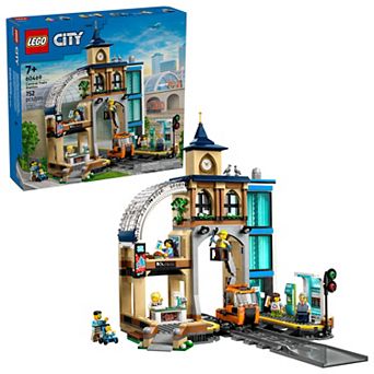 LEGO City Central Train Station 60469 Building Kit (752 Pieces)