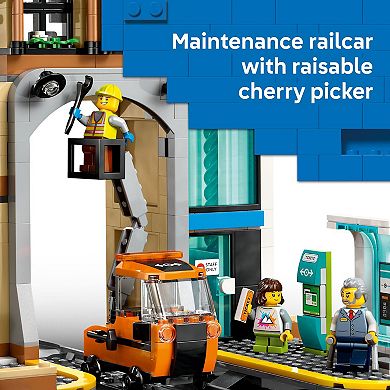 LEGO City Central Train Station 60469 Building Kit (752 Pieces)