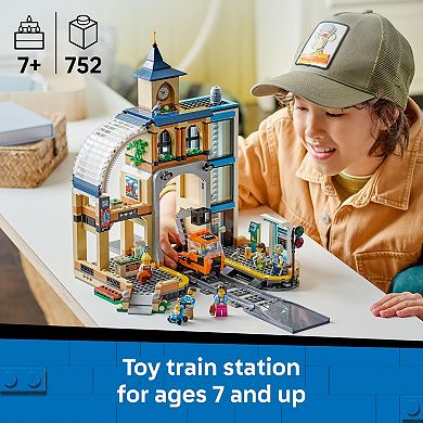 LEGO City Central Train Station 60469 Building Kit (752 Pieces)