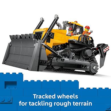 LEGO City Bulldozer Construction Site 60466 Building Kit (682 Pieces)