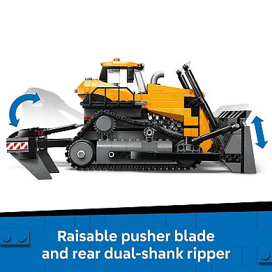 LEGO City Bulldozer Construction Site 60466 Building Kit (682 Pieces)