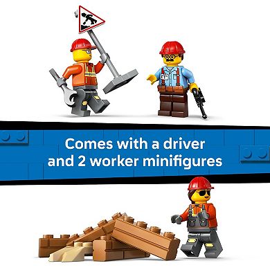 LEGO City Bulldozer Construction Site 60466 Building Kit (682 Pieces)