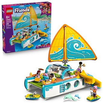 LEGO Friends Travel Boat Adventure 42664 Building Kit (685 Pieces)