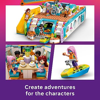 LEGO Friends Travel Boat Adventure 42664 Building Kit (685 Pieces)