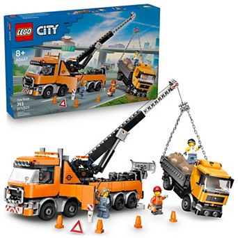 LEGO City Heavy-Duty Recovery Tow Truck 60467 Building Kit (793 Pieces)