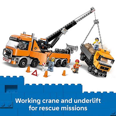 LEGO City Heavy-Duty Recovery Tow Truck 60467 Building Kit (793 Pieces)