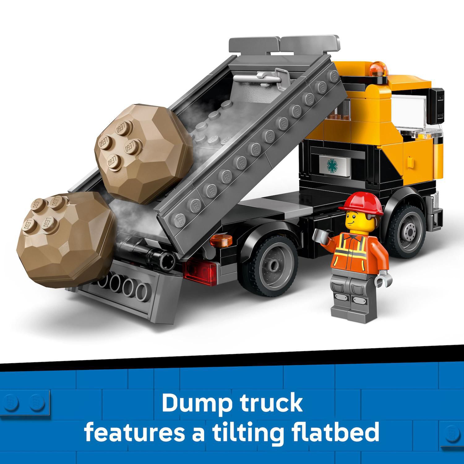 Детский конструктор LEGO City Heavy-Duty Recovery Tow Truck 60467 Building Kit (793 Pieces) — фото 5