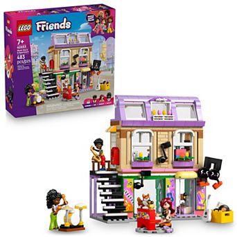 LEGO Friends Music Store & Apartment 42653 Building Kit (483 Pieces)