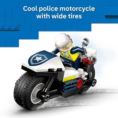 LEGO City Police Motorcycle Chase 60455 Building Kit (65 Pieces)