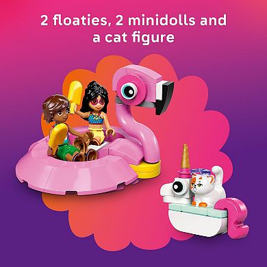 LEGO Friends Unicorn & Flamingo Pool Party 42658 Building Kit (99 Pieces)