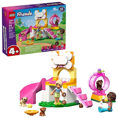 Детские конструкторы LEGO Friends Puppy Playground 42665 Building Kit (66 Pieces)