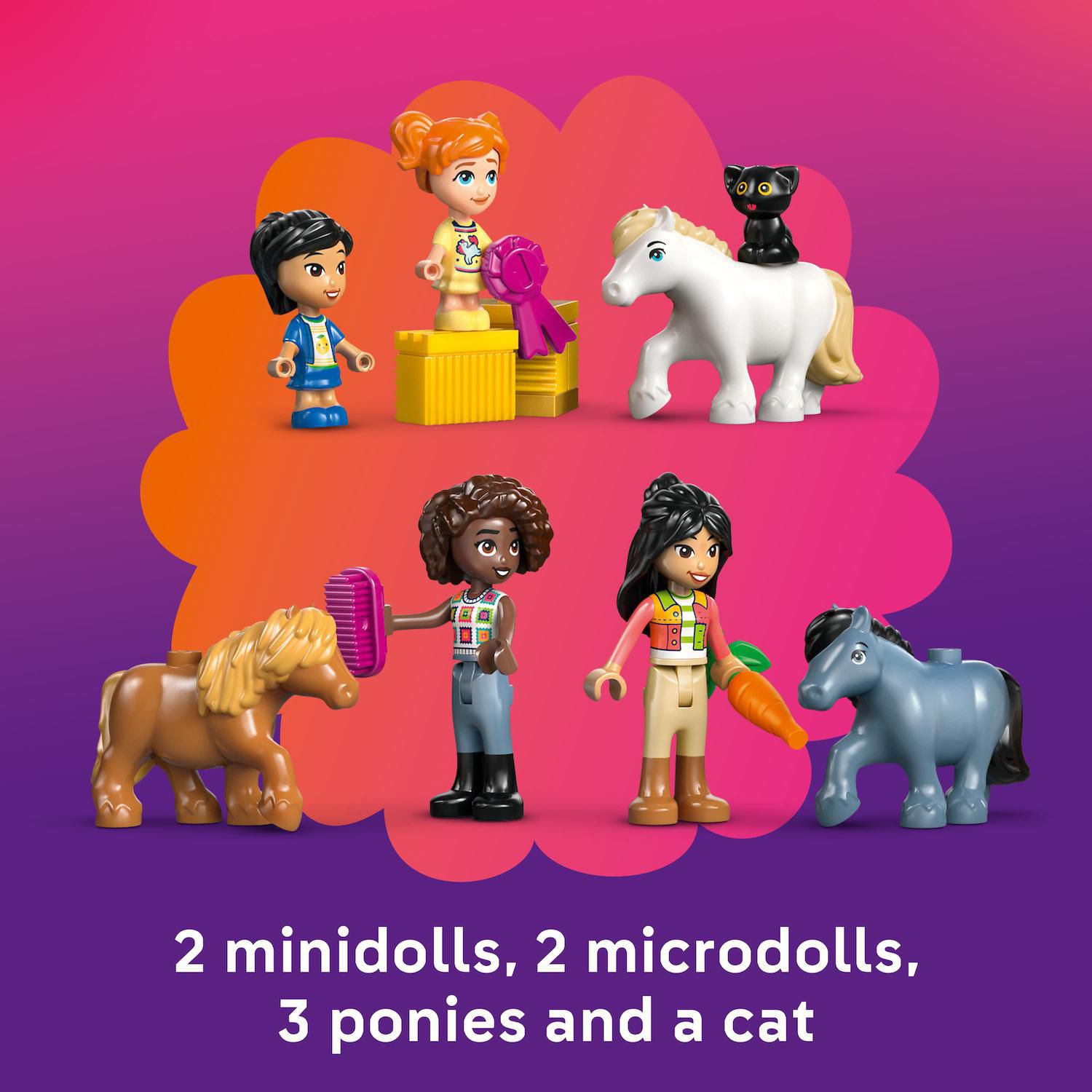 Детский конструктор LEGO Friends Pony Ranch & Stable 42654 Building Kit (727 Pieces) — фото 5