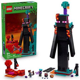 LEGO Minecraft The Enderman Tower 21279 Building Kit (867 Pieces)