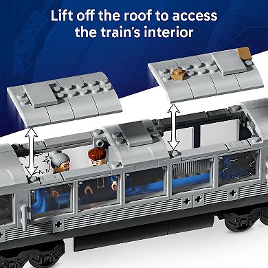 LEGO Marvel Spider-Man vs. Doc Ock Subway Train Scene 76321 Building Kit (393 Pieces)