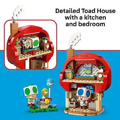 LEGO Super Mario Party at Toad's House 72041 Building Kit (276 Pieces)