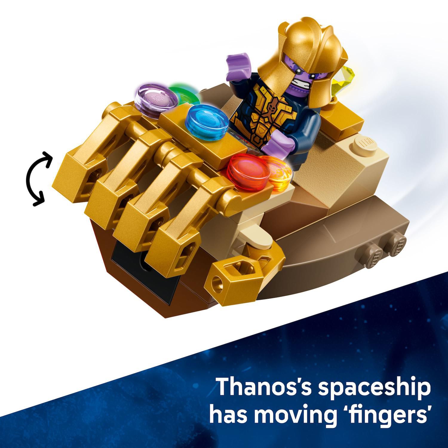 Детский конструктор LEGO Marvel Captain America vs. Thanos 76319 Building Kit (107 Pieces) — фото 5