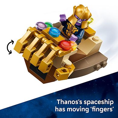 LEGO Marvel Captain America vs. Thanos 76319 Building Kit (107 Pieces)