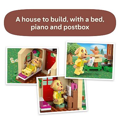 LEGO Animal Crossing Goldie's Cozy House 77058 Building Kit (149 Pieces)