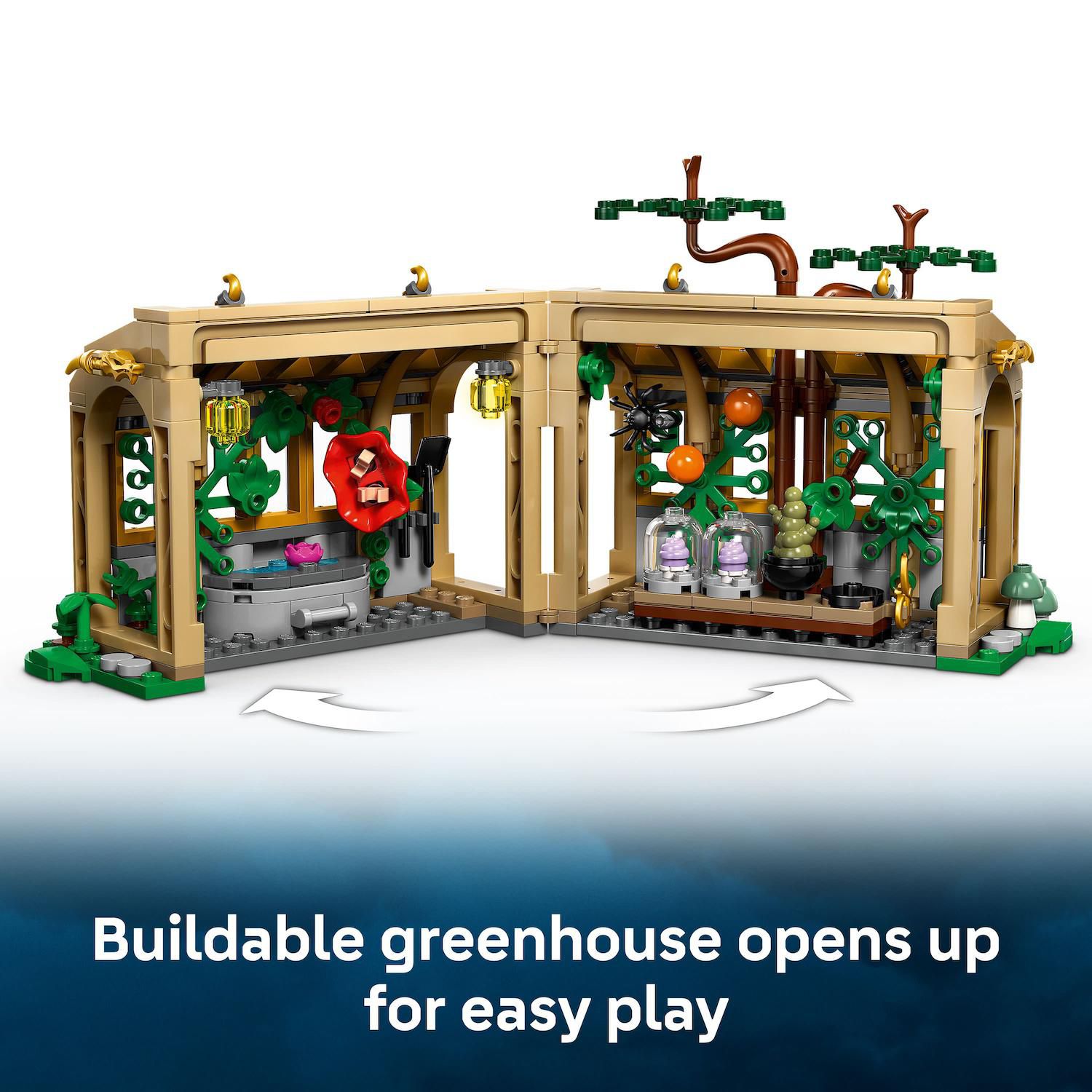 Детский конструктор LEGO Harry Potter Hogwarts Castle Herbology Class 76445 Building Kit (390 Pieces) — фото 3