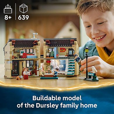 LEGO Harry Potter Privet Drive Aunt Marge's Visit 76451 Building Kit (639 Pieces)