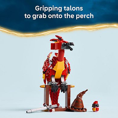 LEGO Harry Potter Fawkes: Dumbledore's Phoenix 76448 Building Kit (299 Pieces)