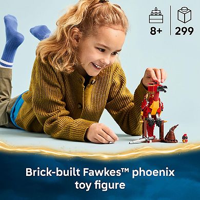 LEGO Harry Potter Fawkes: Dumbledore's Phoenix 76448 Building Kit (299 Pieces)