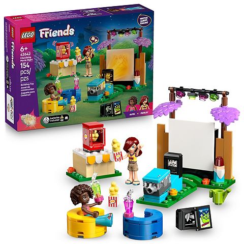 Детские конструкторы LEGO Friends Friendship Movie Night 42642 Building Kit (154 Pieces)