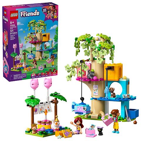 Детские конструкторы LEGO Friends Cat Birthday Party 42666 Building Kit (321 Pieces)