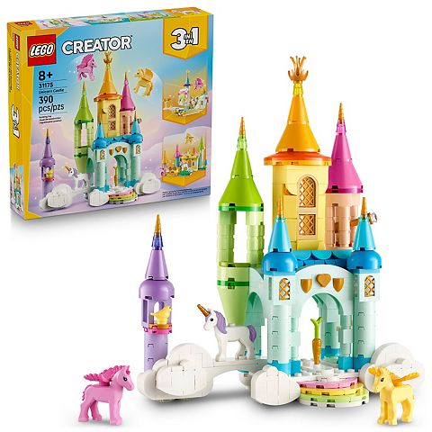 Детские конструкторы LEGO Creator Unicorn Castle 31175 Building Kit (390 Pieces)