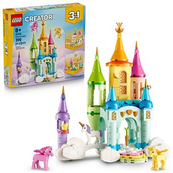 LEGO Creator Unicorn Castle 31175 Building Kit (390 Pieces)