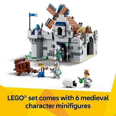 LEGO Creator 3-in-1 Medieval Horse Knight Castle 31168 Building Kit (1371 Pieces)