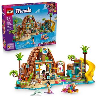 LEGO Friends Family Vacation Beach Resort 42673 Building Kit (1140 Pieces)